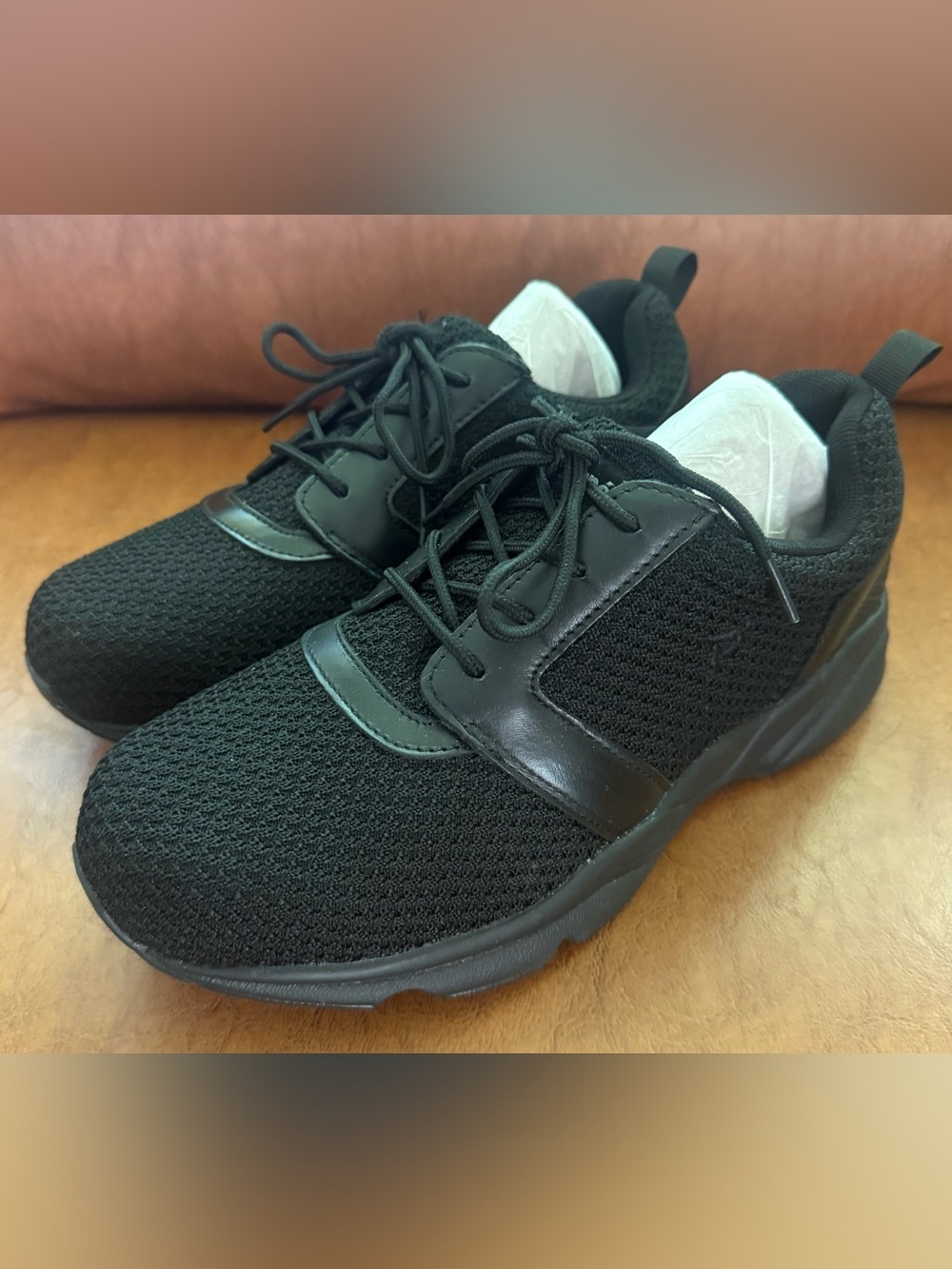 Propet Stability X Sneakers Mens 9.5 XXW 5E Black Walking Shoes Diabetic NIB - Picture 2 of 11